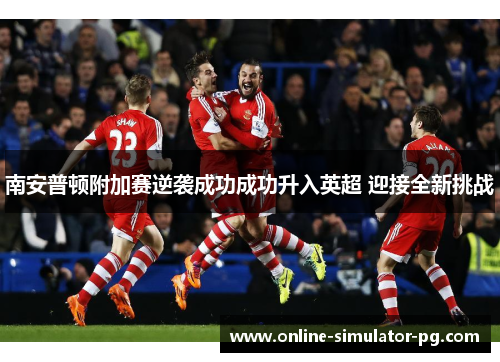 南安普顿附加赛逆袭成功成功升入英超 迎接全新挑战